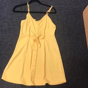 Yellow Forever 21 Dress
